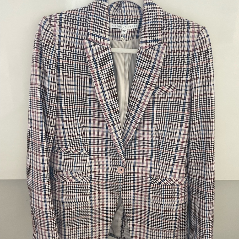 Veronica Beard Plaid Blazer